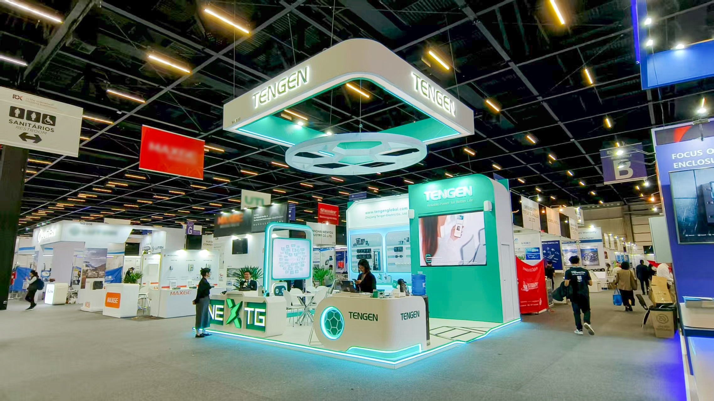 闪耀拉美丨pg模拟器试玩在线亮相FIEE巴西国际电力展